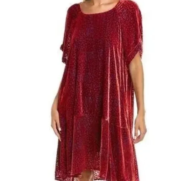 Johnny Was Doris silk blend burnout velvet dress NWT - Picture 6 of 14